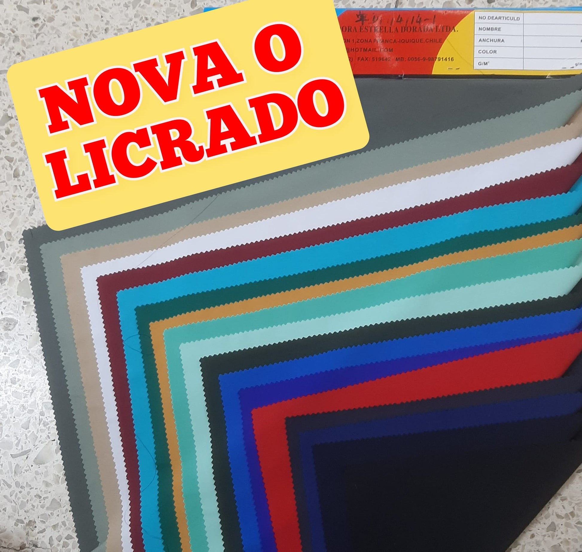 Tela Nova o Licrado Richartex