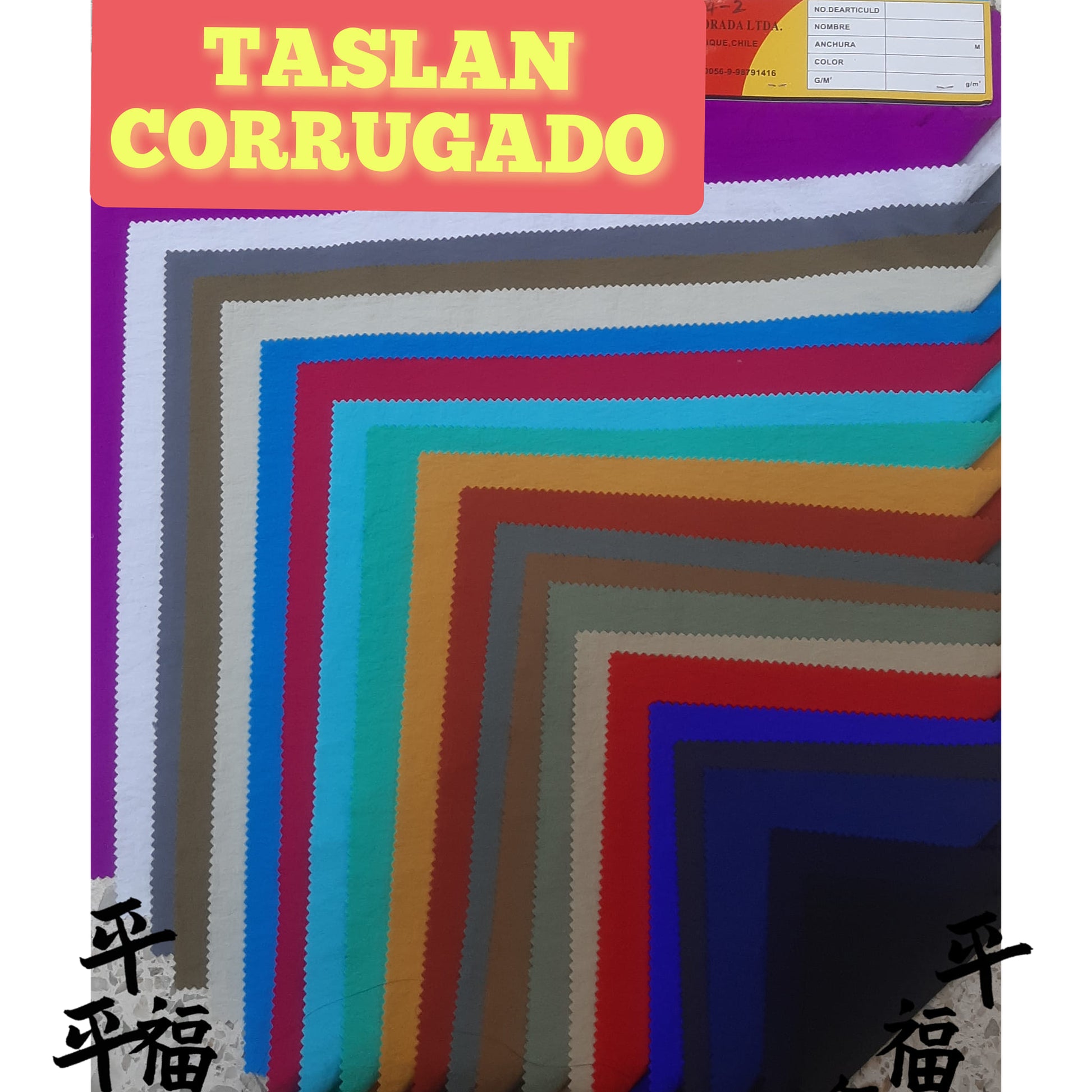 Tela Taslan Corrugado Richartex