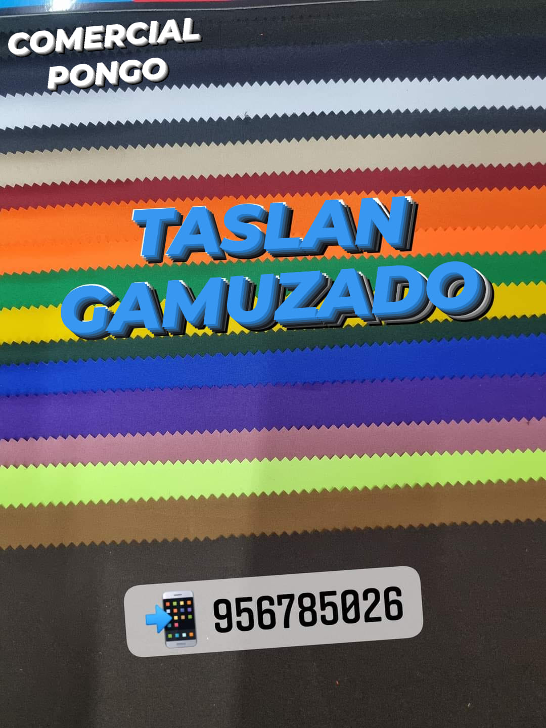 Tela Taslan Gamuzado Comercial Pongo