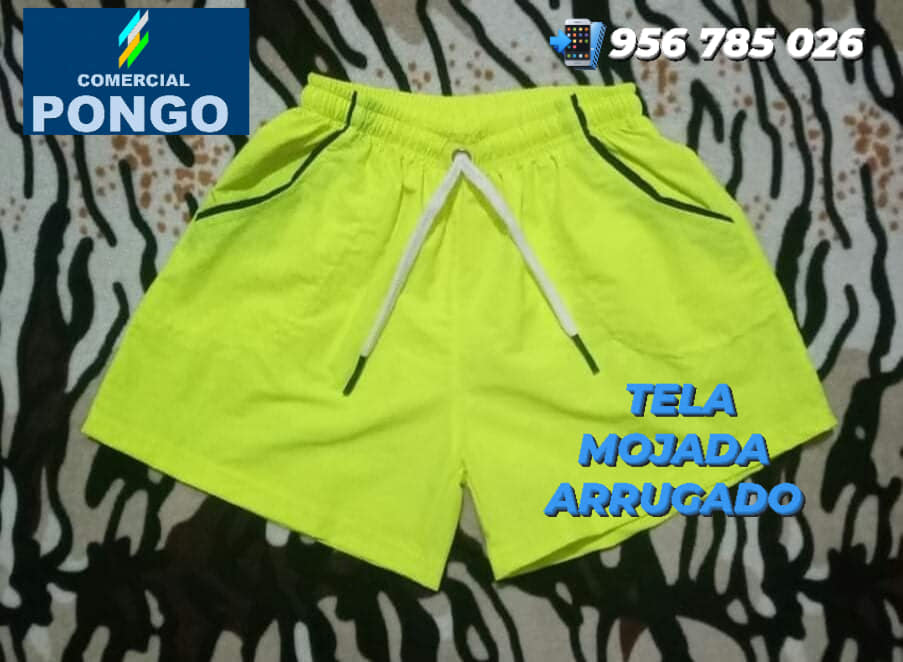 Tela Mojada Corrugado o Arrugado Comercial Pongo