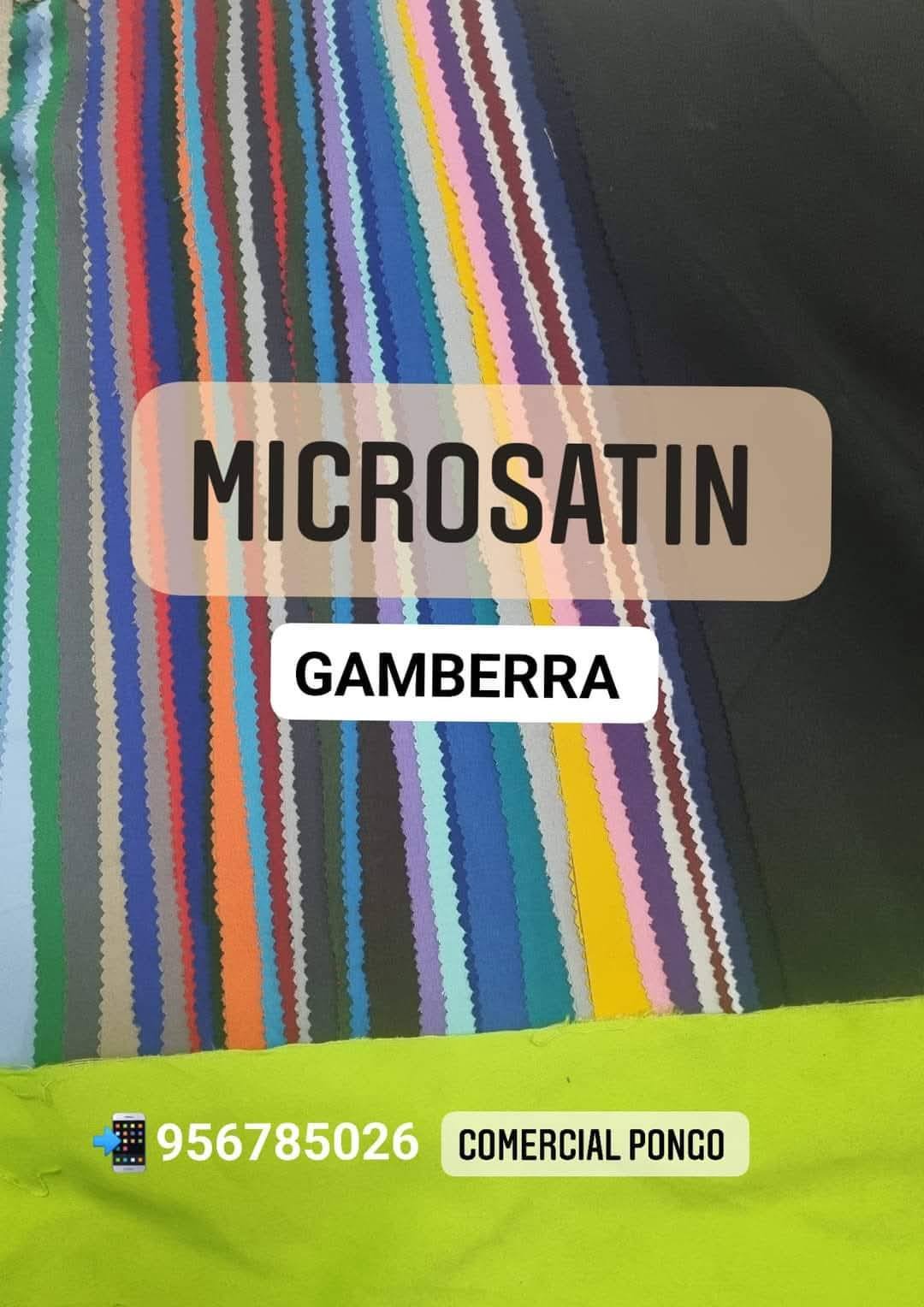 Tela Microsatin Comercial Pongo