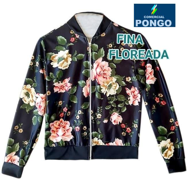 Tela Fina Floreada Comercial Pongo