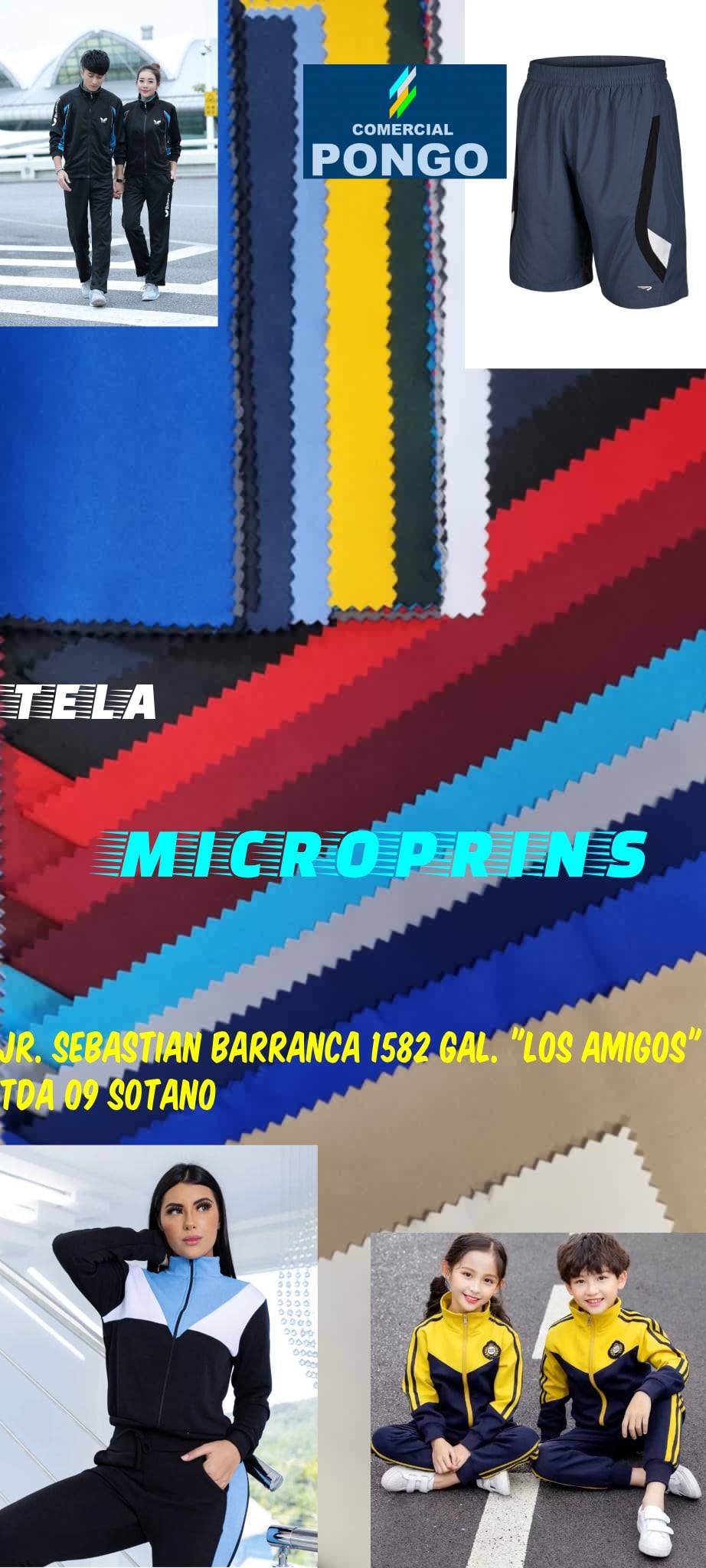 Tela Microprins Comercial Pongo