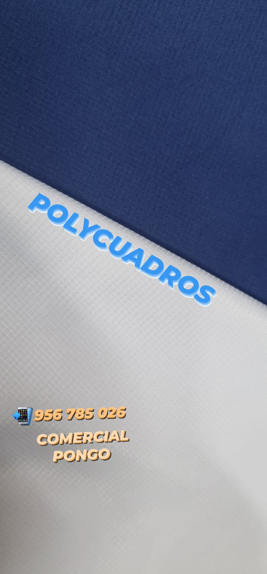 Tela Polycuadros Comercial Pongo