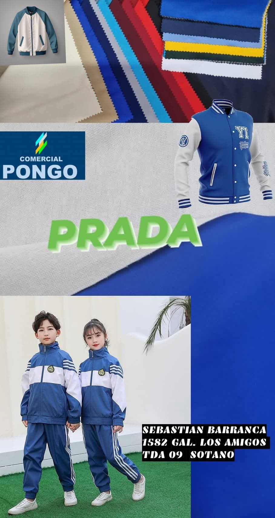 Tela Prada Comercial Pongo