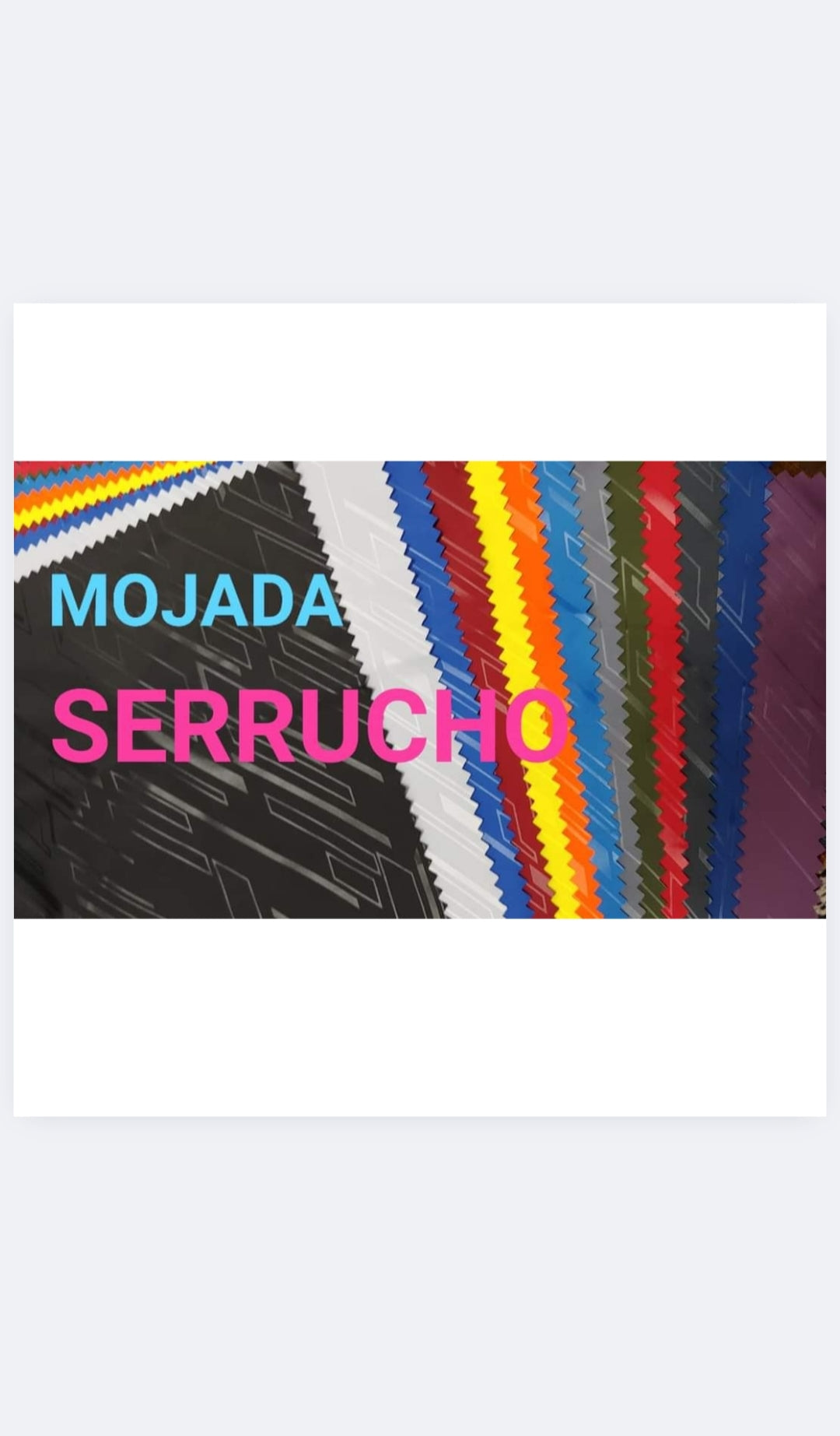 Tela Mojada Serrucho Comercial Pongo