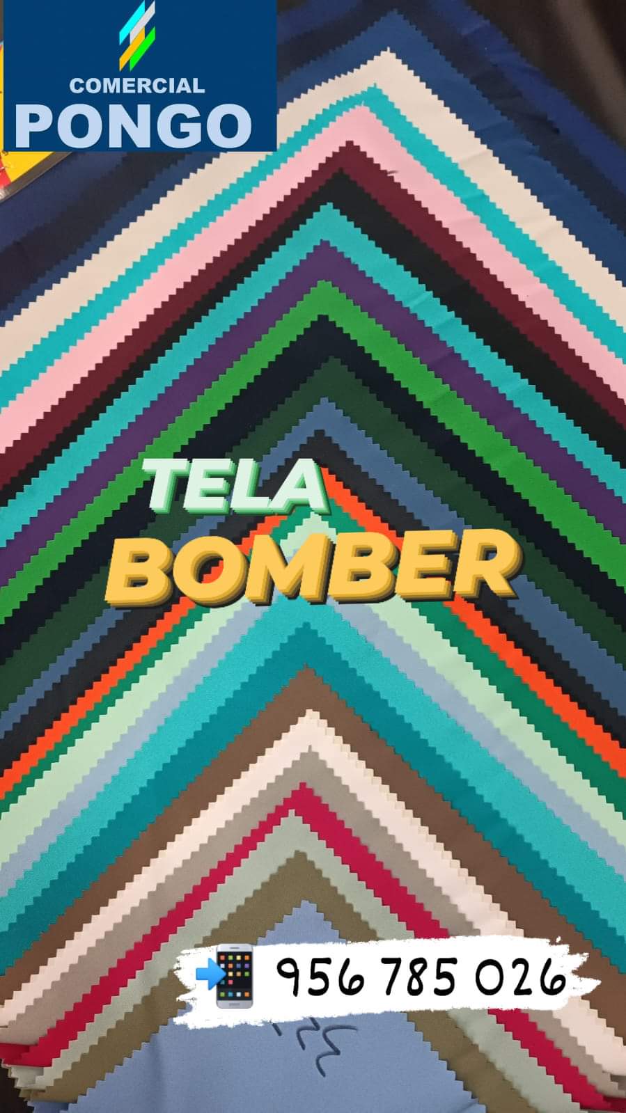 Tela Bomber Comercial Pongo